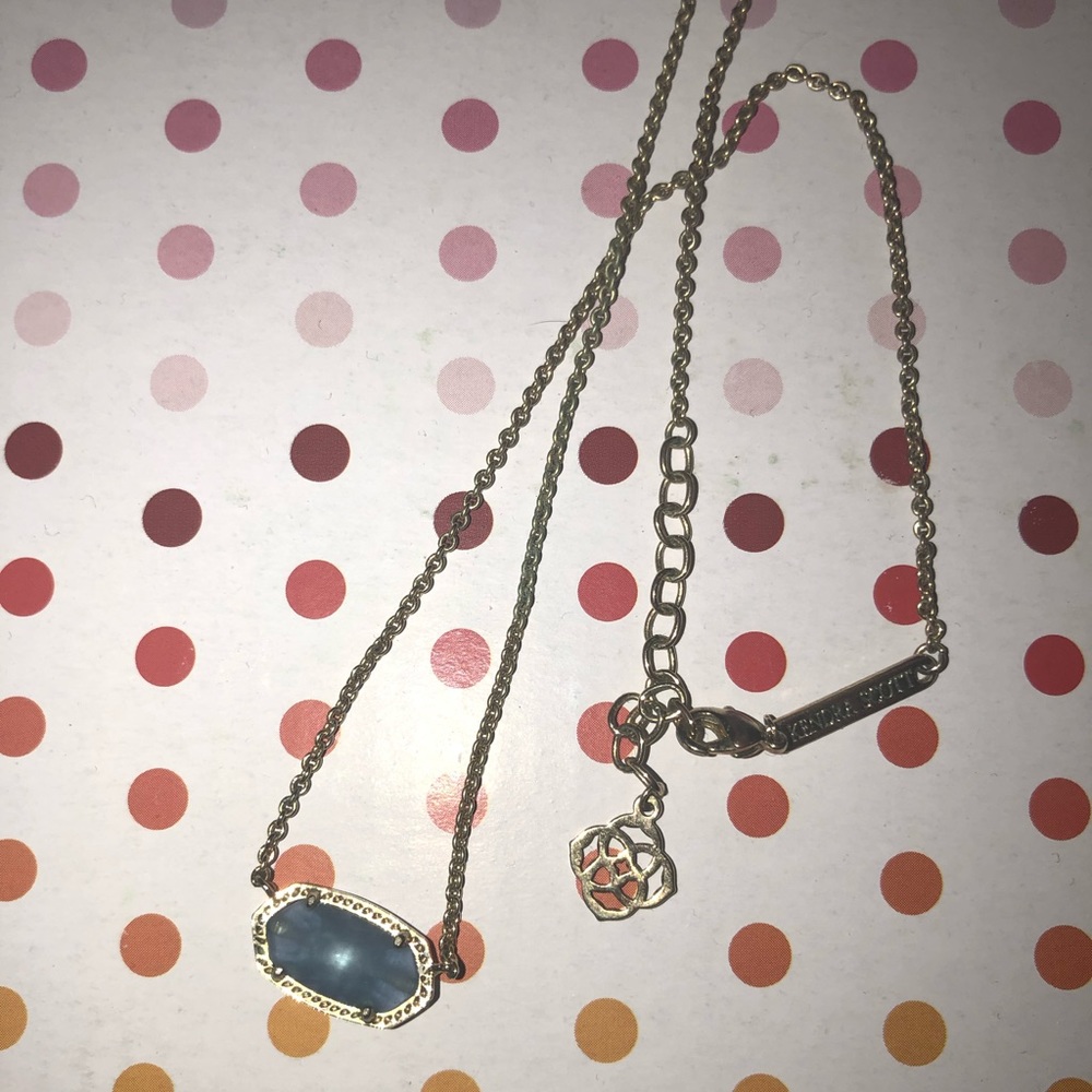 Kendra Scott Elisa Gold Pendant Necklace